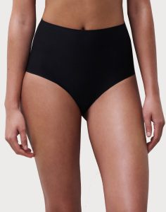chantelle høy truse soft stretch svart1 chantelle soft stretch høy truse svart