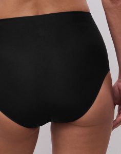 chantelle høy truse soft stretch svart2 chantelle soft stretch høy truse svart