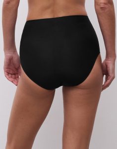 chantelle høy truse soft stretch svart3 chantelle soft stretch høy truse svart