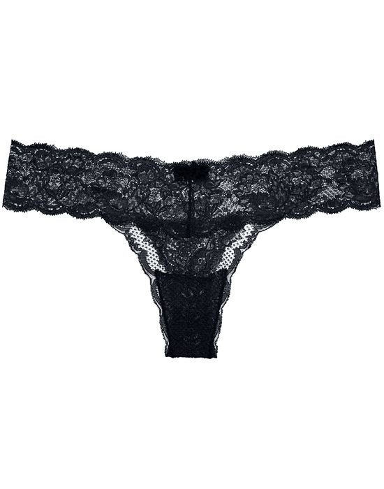 Cosabella Never Say Never Cutie string, Black Marinka.no Cosabella NEVER SAY NEVER CUTIE THONG - String - black