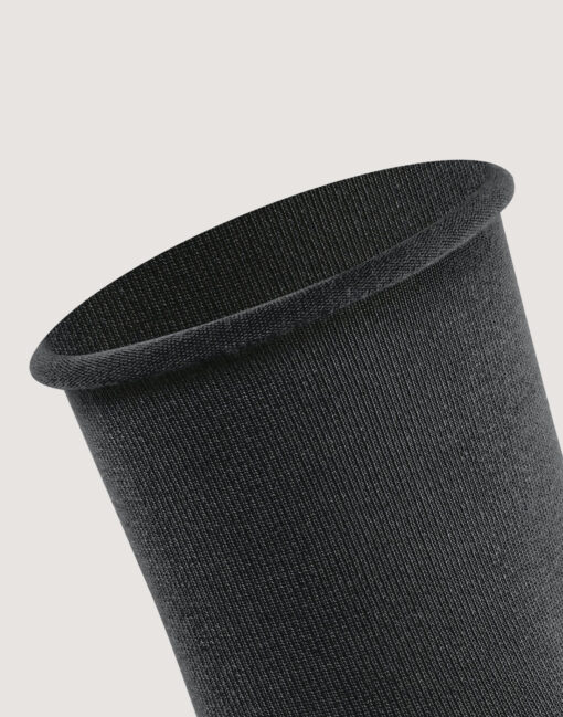 Falke sokk med rullakant svart