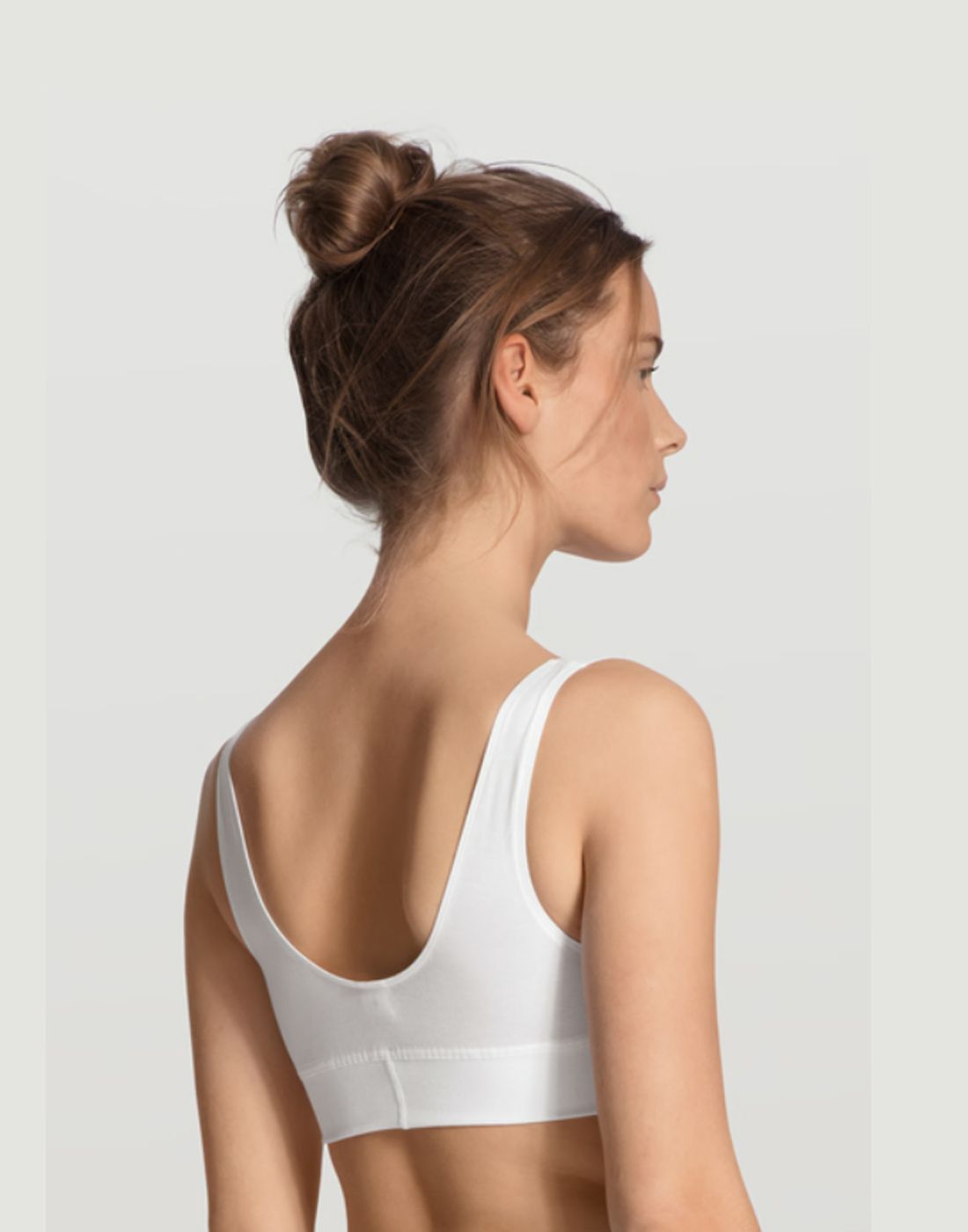 Calida elastic BH topp hvit