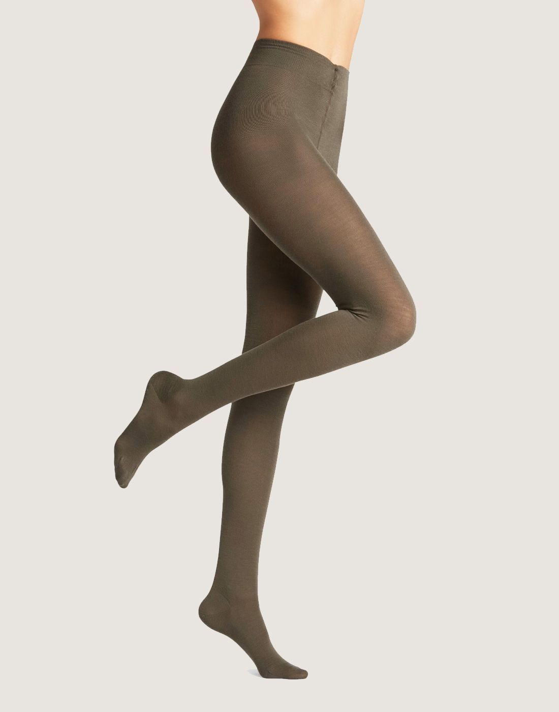 Falke cotton touch strømpebukse military falke cotton touch strømpebukse ull military green