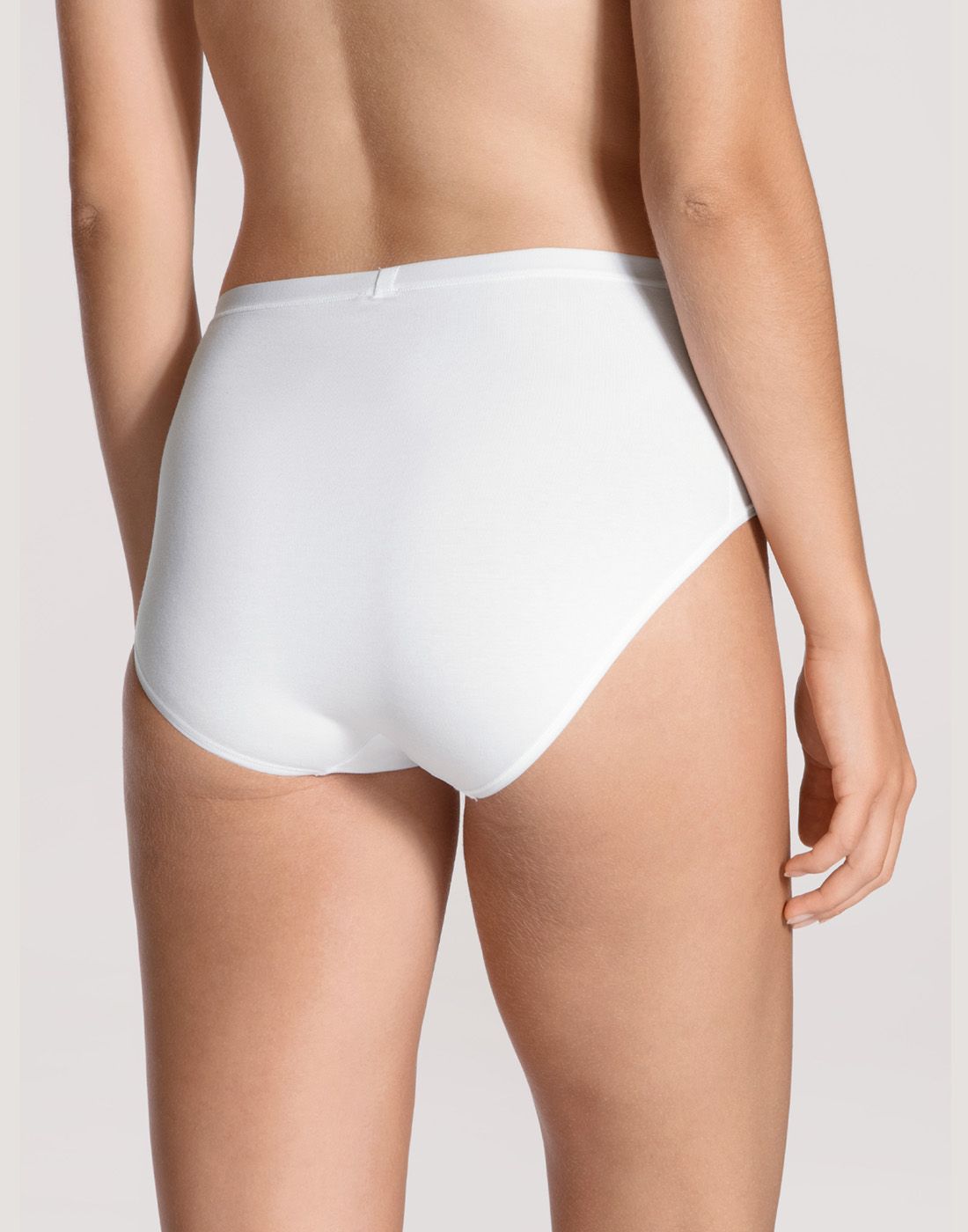 Natural Comfort Truse hvit High Waist1
