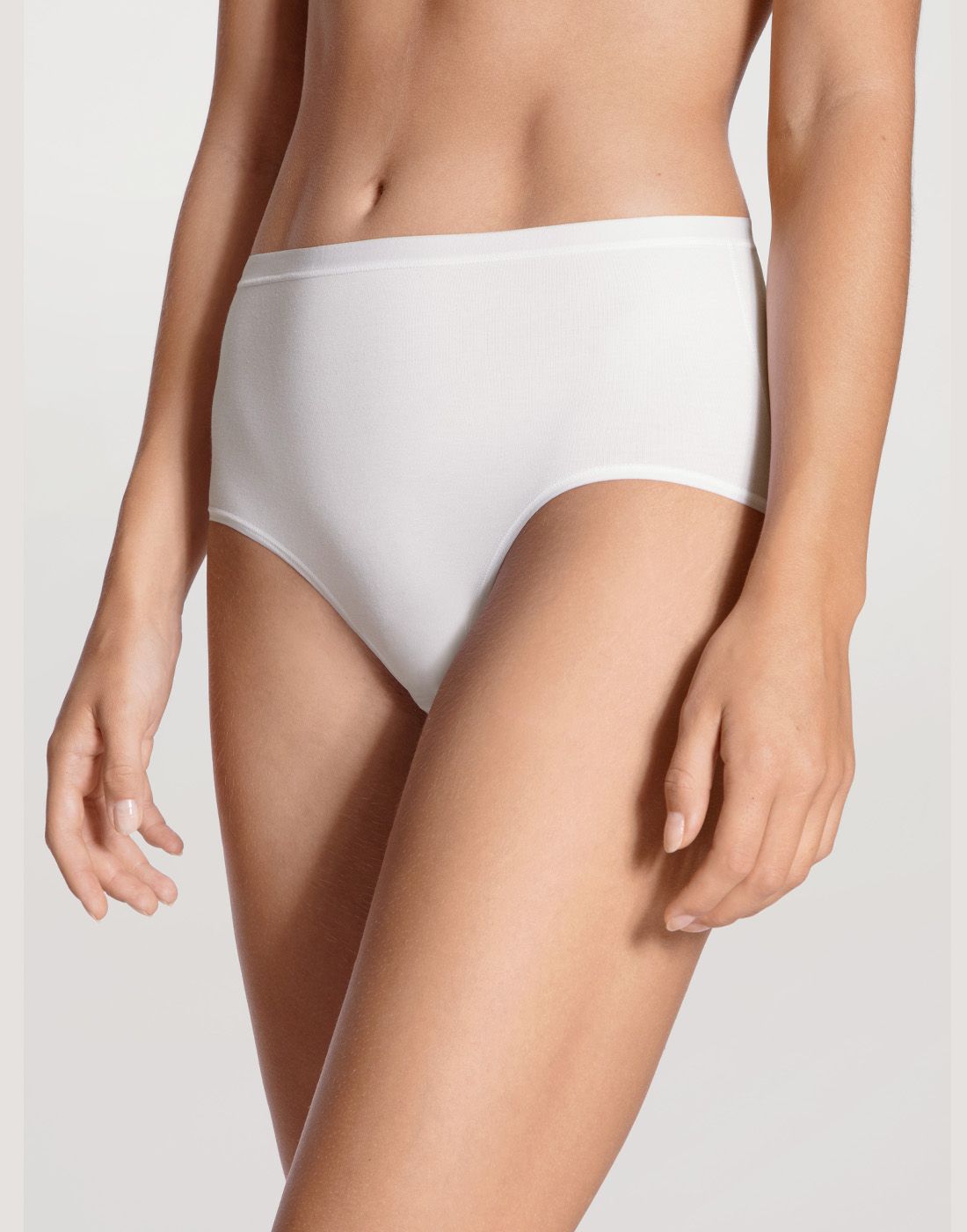 Natural Comfort Truse hvit High Waist2