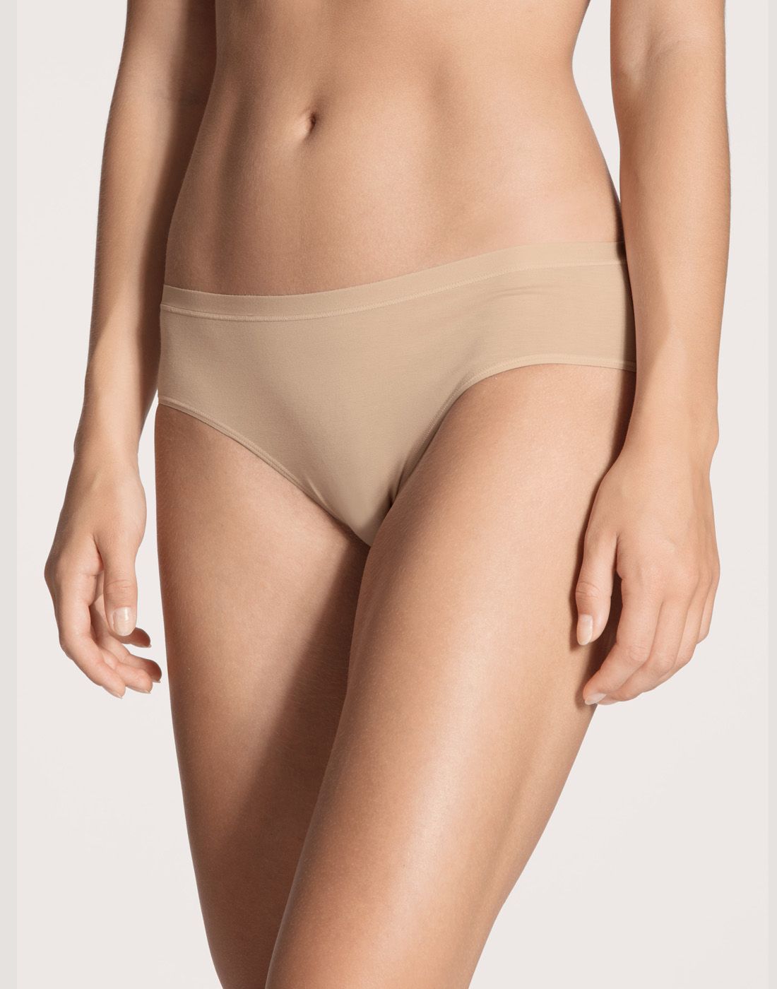 Natural comfort rose teint truse calida2 jente i beige bomull truse fra calida