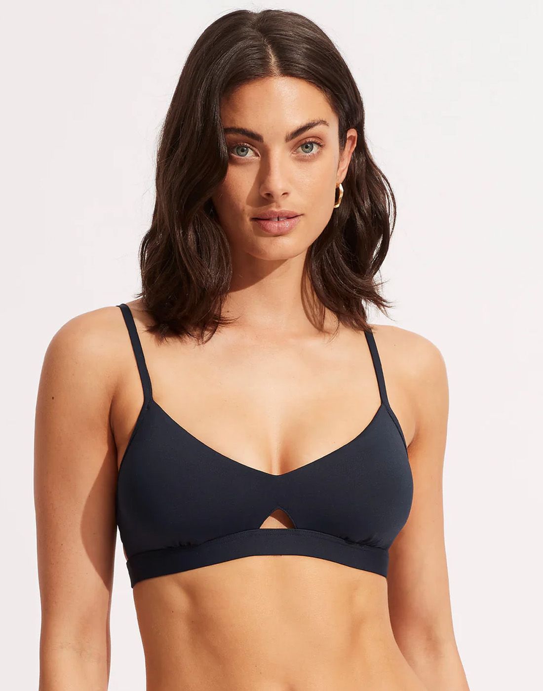 Seafolly collective 30580-942 navy front Seafolly collective 30580-942 true navy