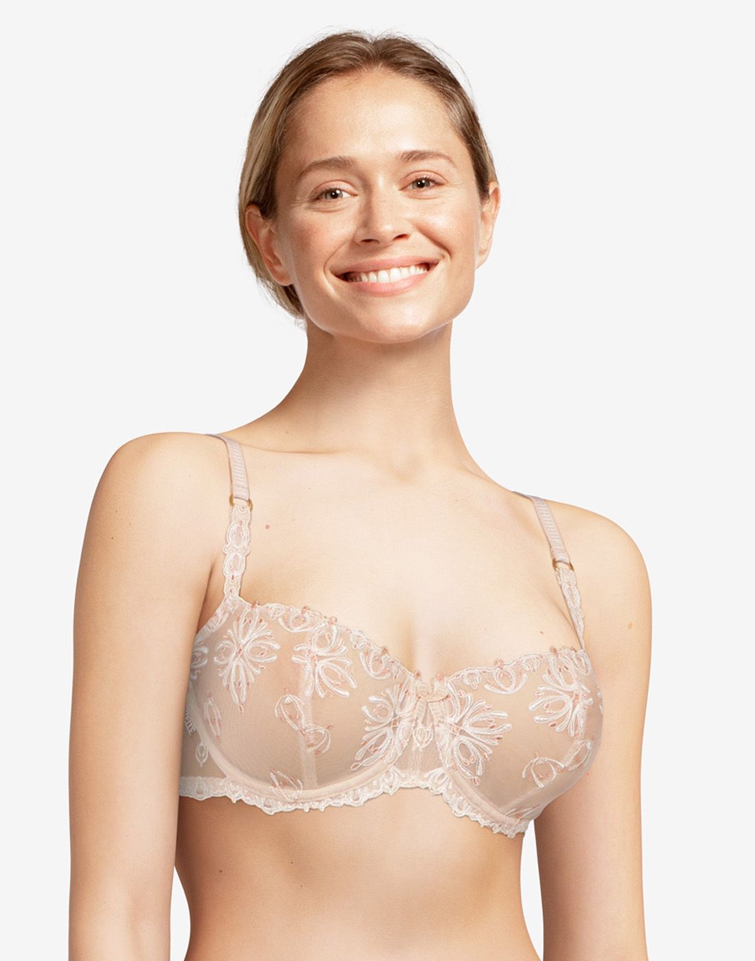 chantelle champs elysees balconette BH dune cappuccino4