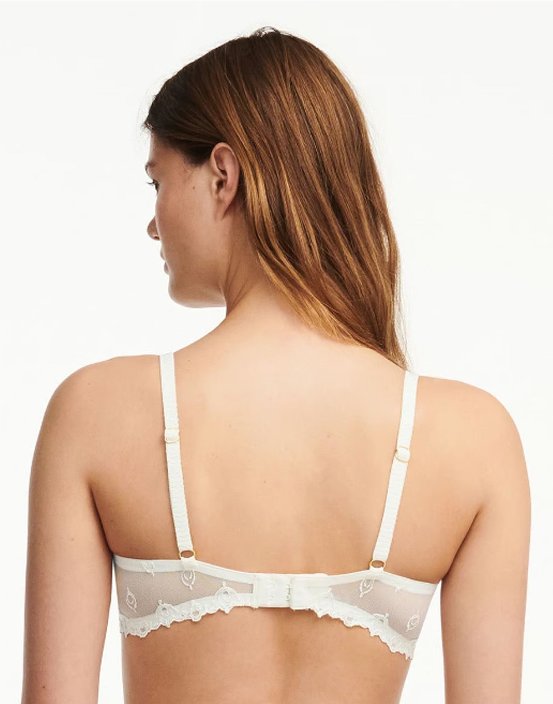 chantelle champs elysees balconette BH ivory hvit4