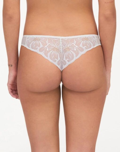 chantelle fleurs stringtruse ivory gold