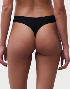 chantelle soft stretch stringtruse svart3 chantelle soft stretch sting truse black