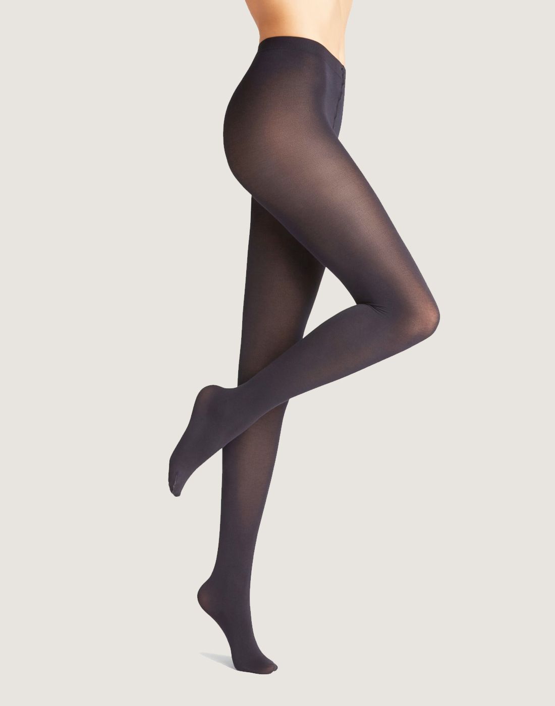 falke cotton touch bomull strømpebukse marine blå