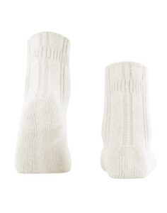 falke bedsock ullsokk offwhite hvit