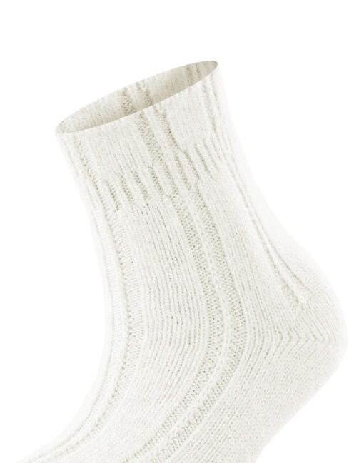 falke bedsock ullsokk offwhite hvit