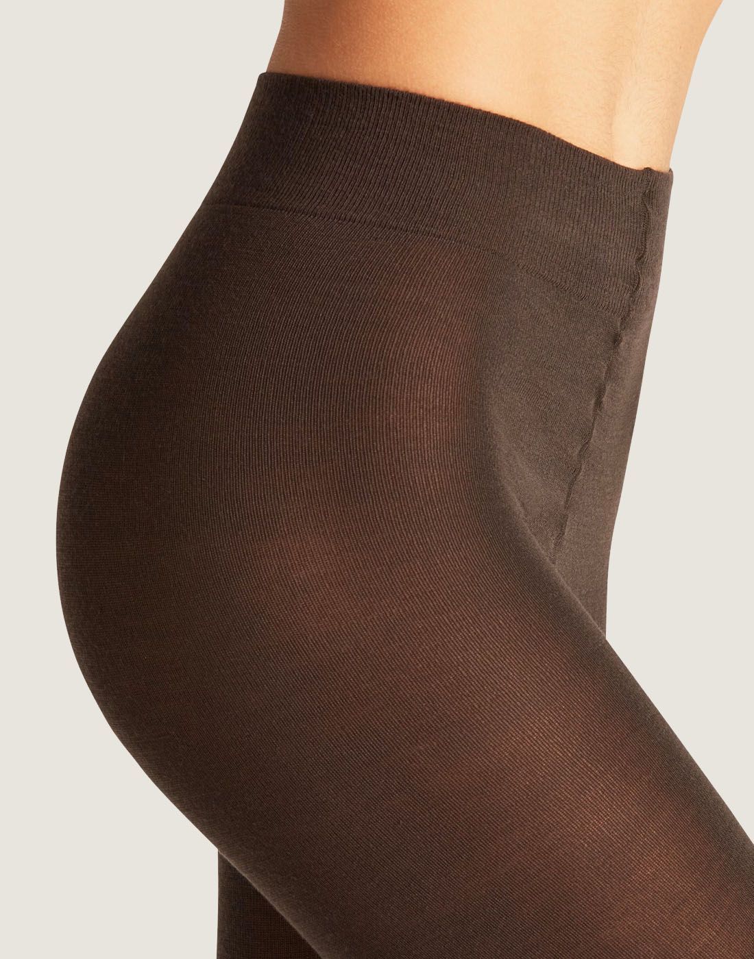 falke softmerino ull strømpebukse dark brown brun
