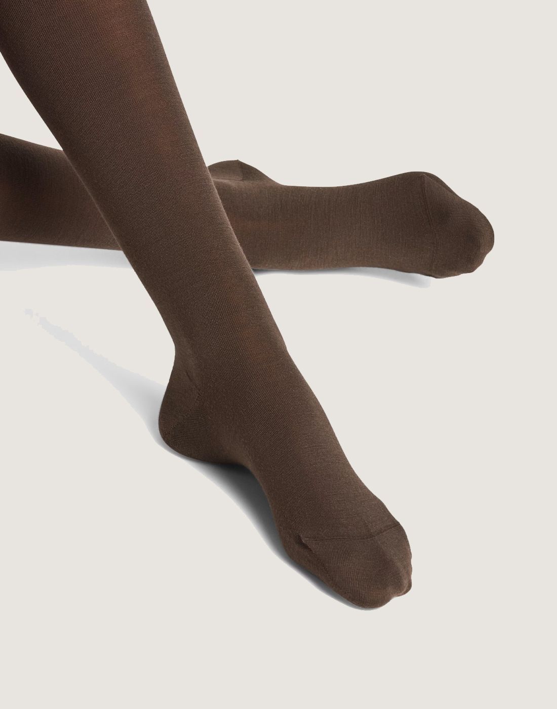 falke softmerino ull strømpebukse dark brown brun