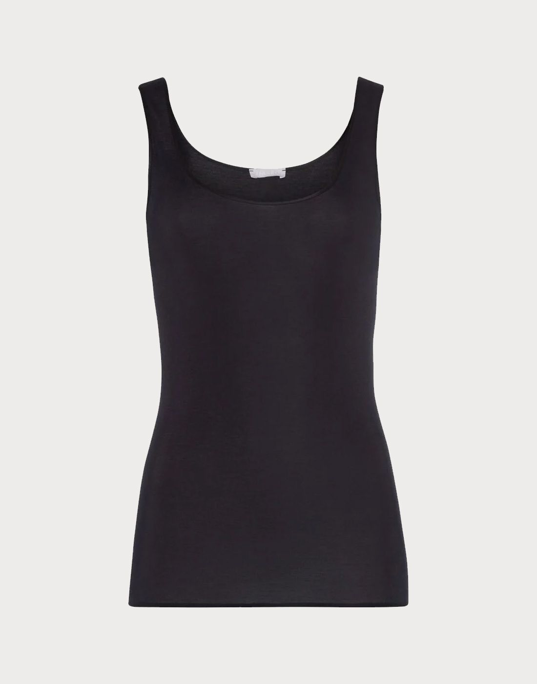hanro bomull tank top svart