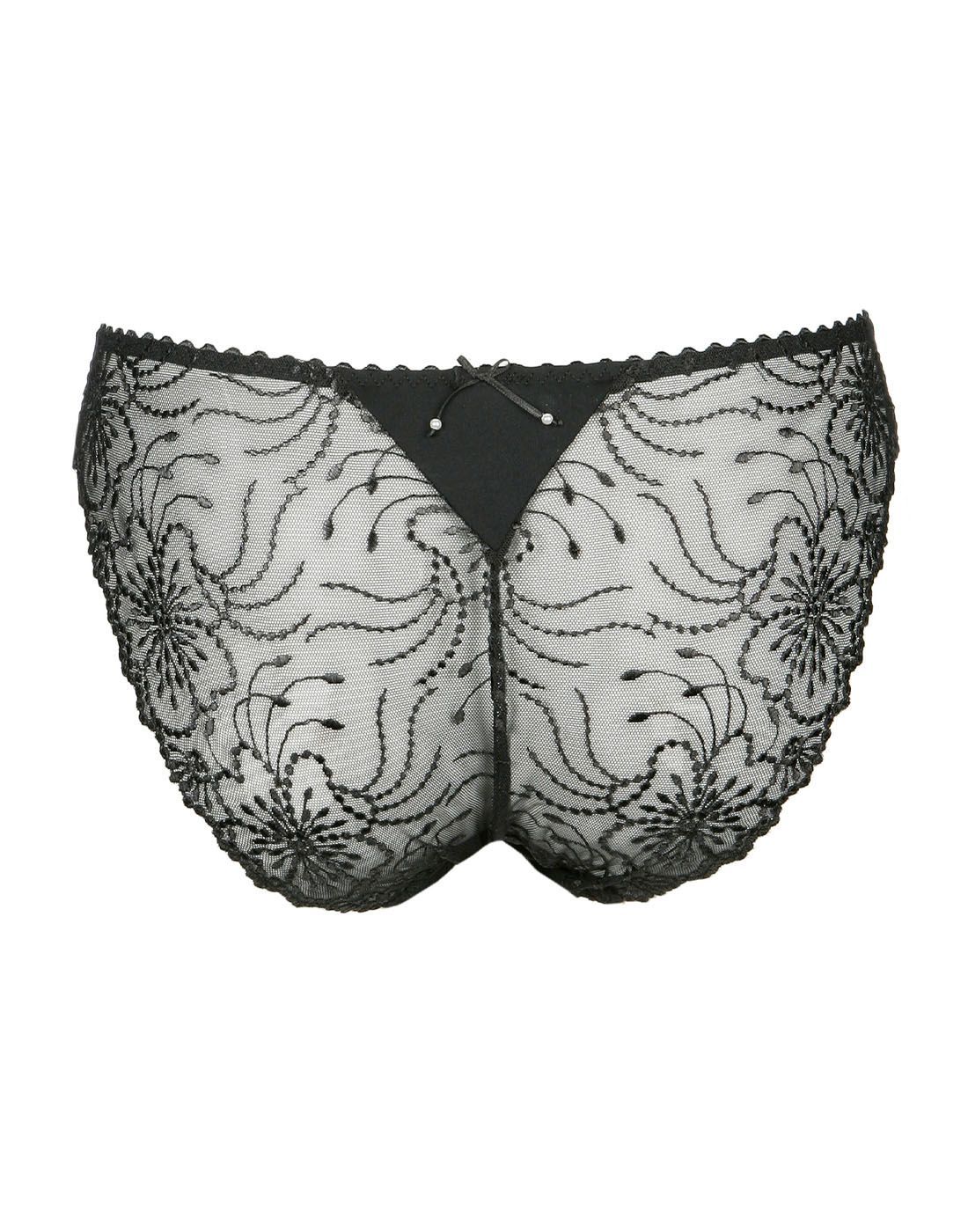 marie jo jane italian brief truse svart