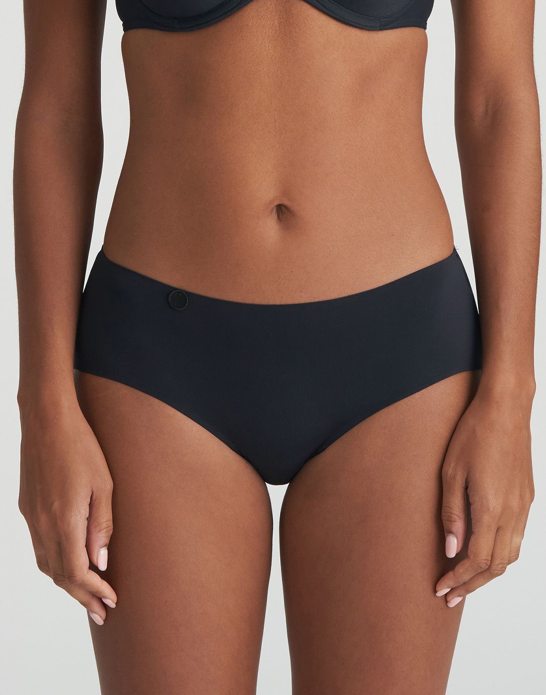 marie jo tom hipster truse caffe charcoal3 jente i svart hipster truse sømløs fra marie jo