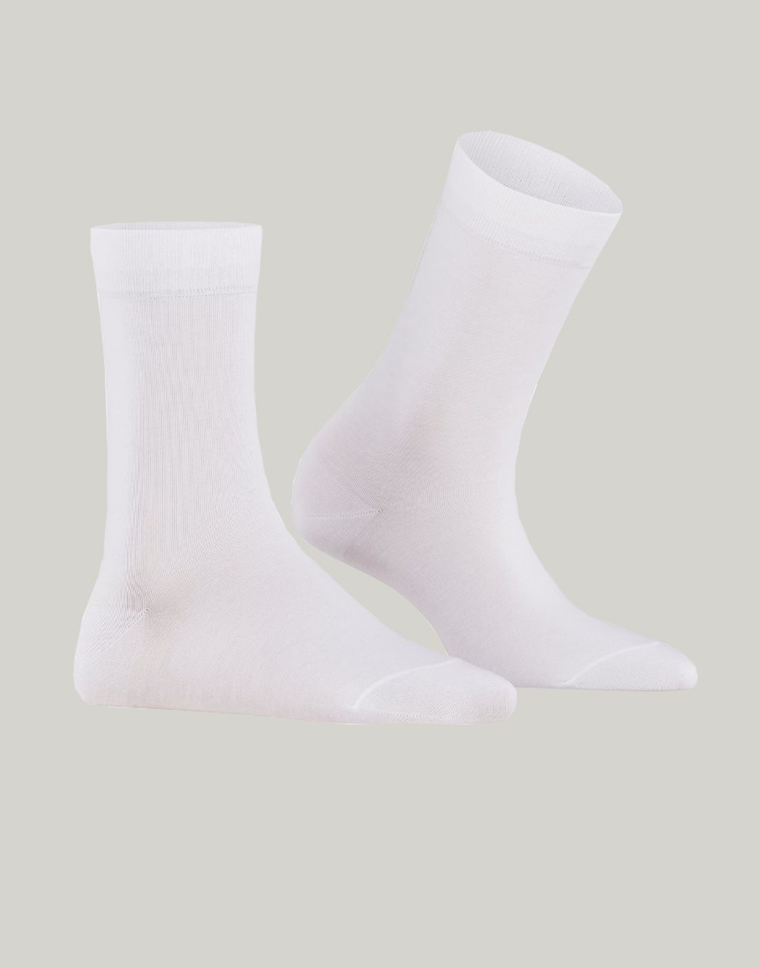 cotton touch sokk hvit