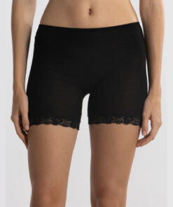 oscalito ull silke shorts blonde svart