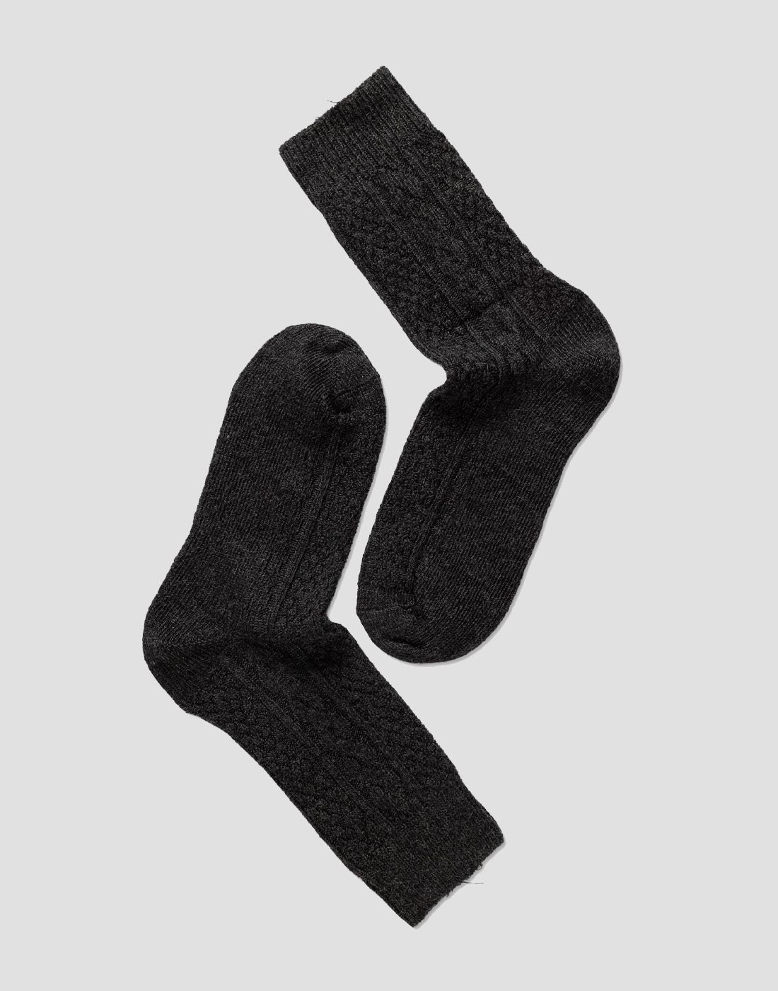 Note cable sokk ull anthrasite1 note cable sokk ull antracite grå
