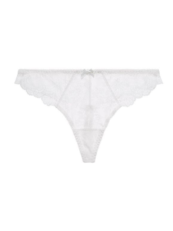 aubade stringtruse blonde hvit