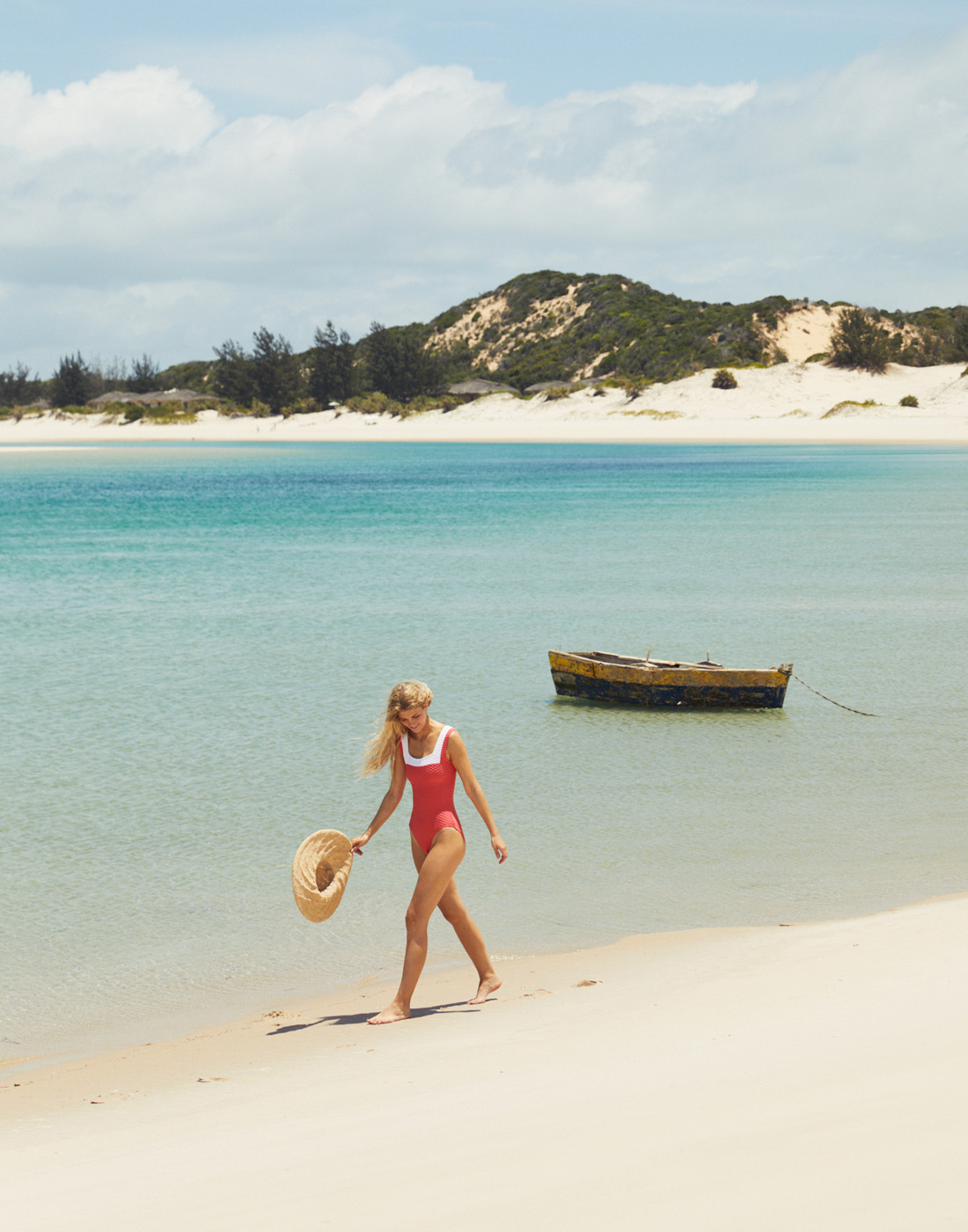 paula swordfish badedrakt coral paula swordfish badedrakt coral rød