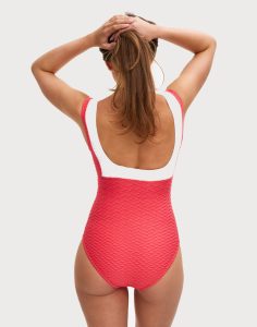 paula swordfish badedrakt coral4 paula swordfish badedrakt coral rød