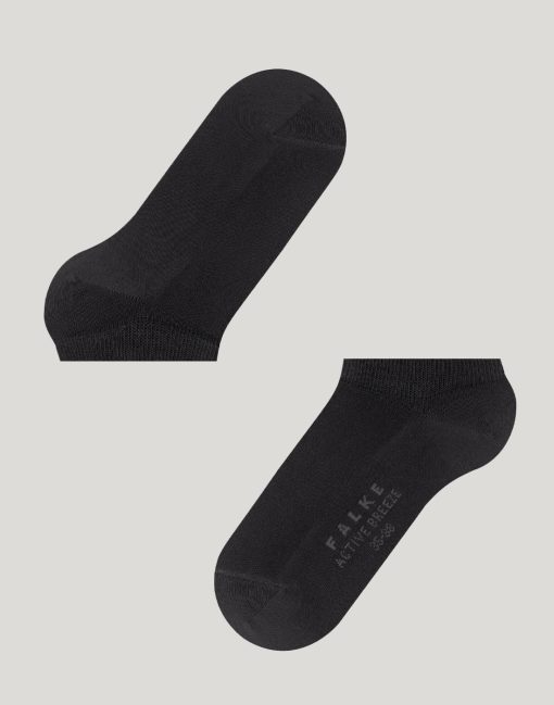 falke active breeze ankelsokk svart