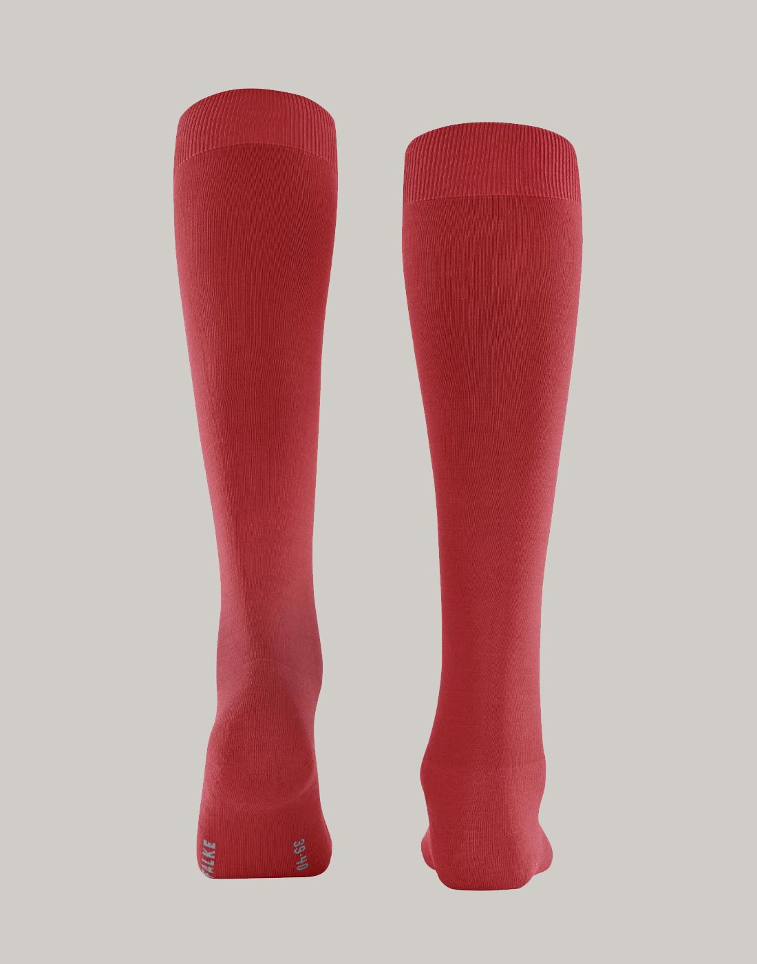 falke climawool scarlet rød knestrømpe falke climawool ull knestrømpe scarlet rød