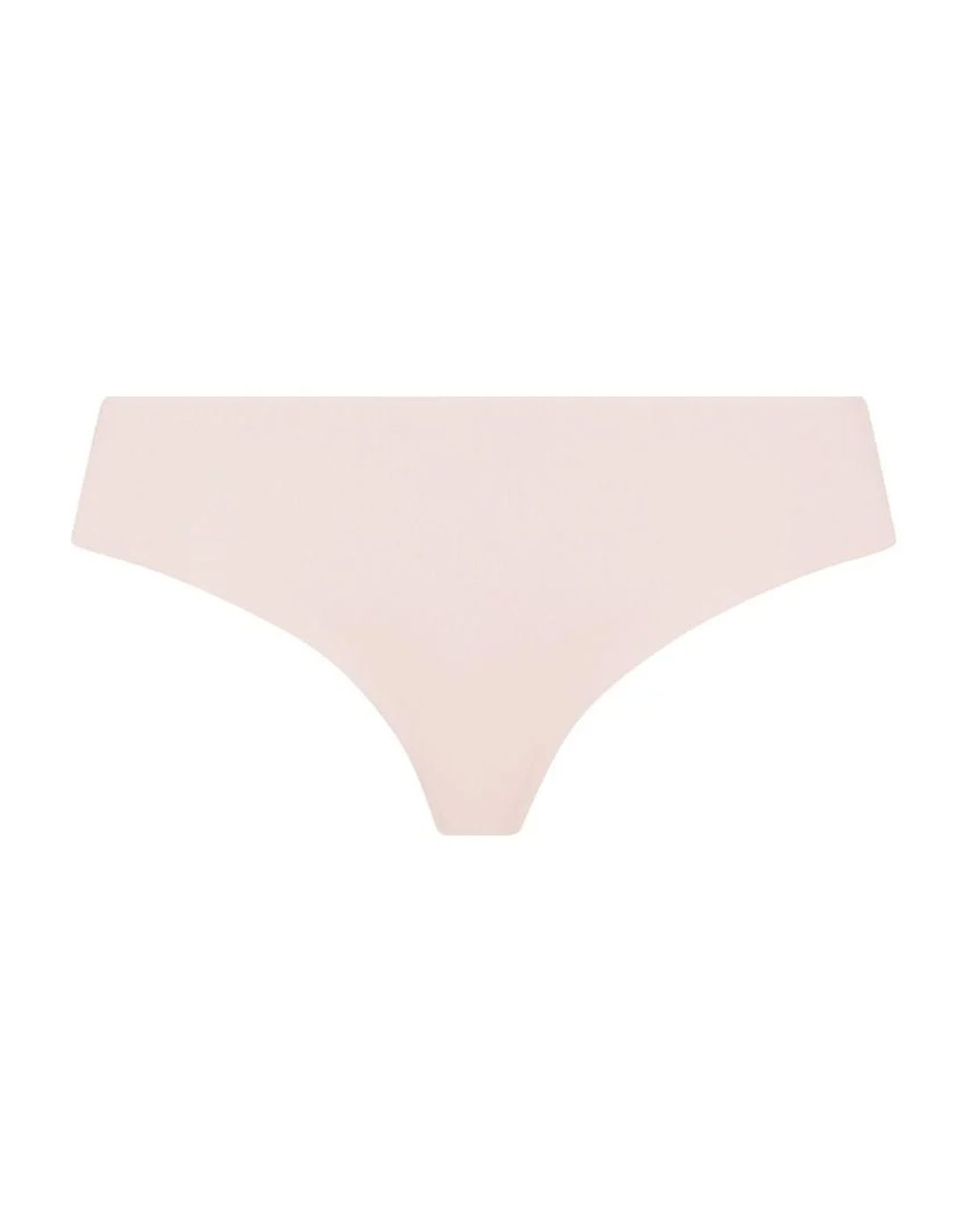 hanro invisible cotton truse svart med høy skjæring