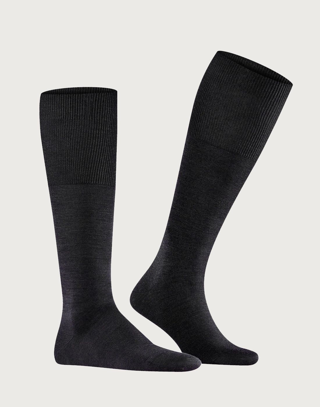 knestrømpe falke airport svart2 knestrømper svart herre falke airport