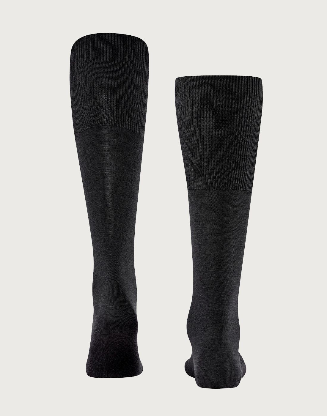 knestrømpe falke airport svart3 knestrømper svart herre falke airport