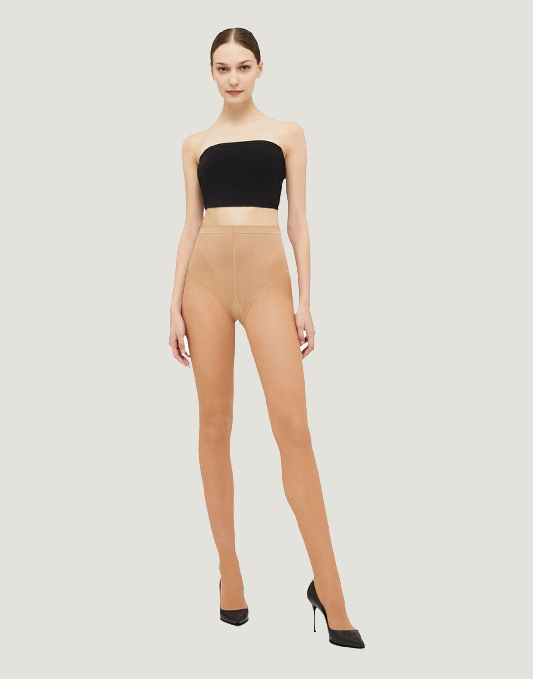 wolford tummy 20 control top strømpebukse gobi beige1 wolford tummy 20 control top strømpebukse gobi beige
