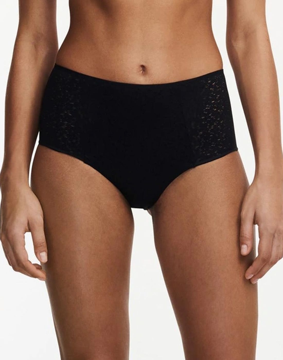 chantelle norah comfort høy truse svart