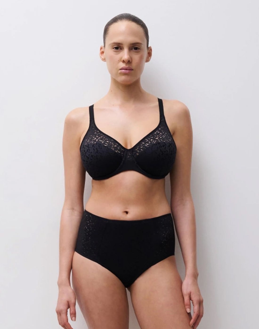 chantelle norah comfort høy truse svart