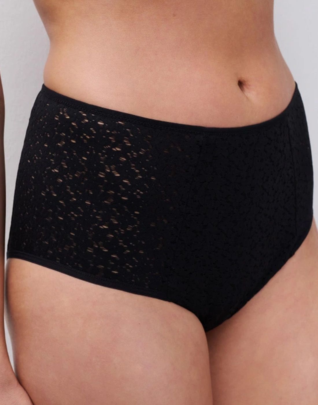 chantelle norah comfort høy truse svart