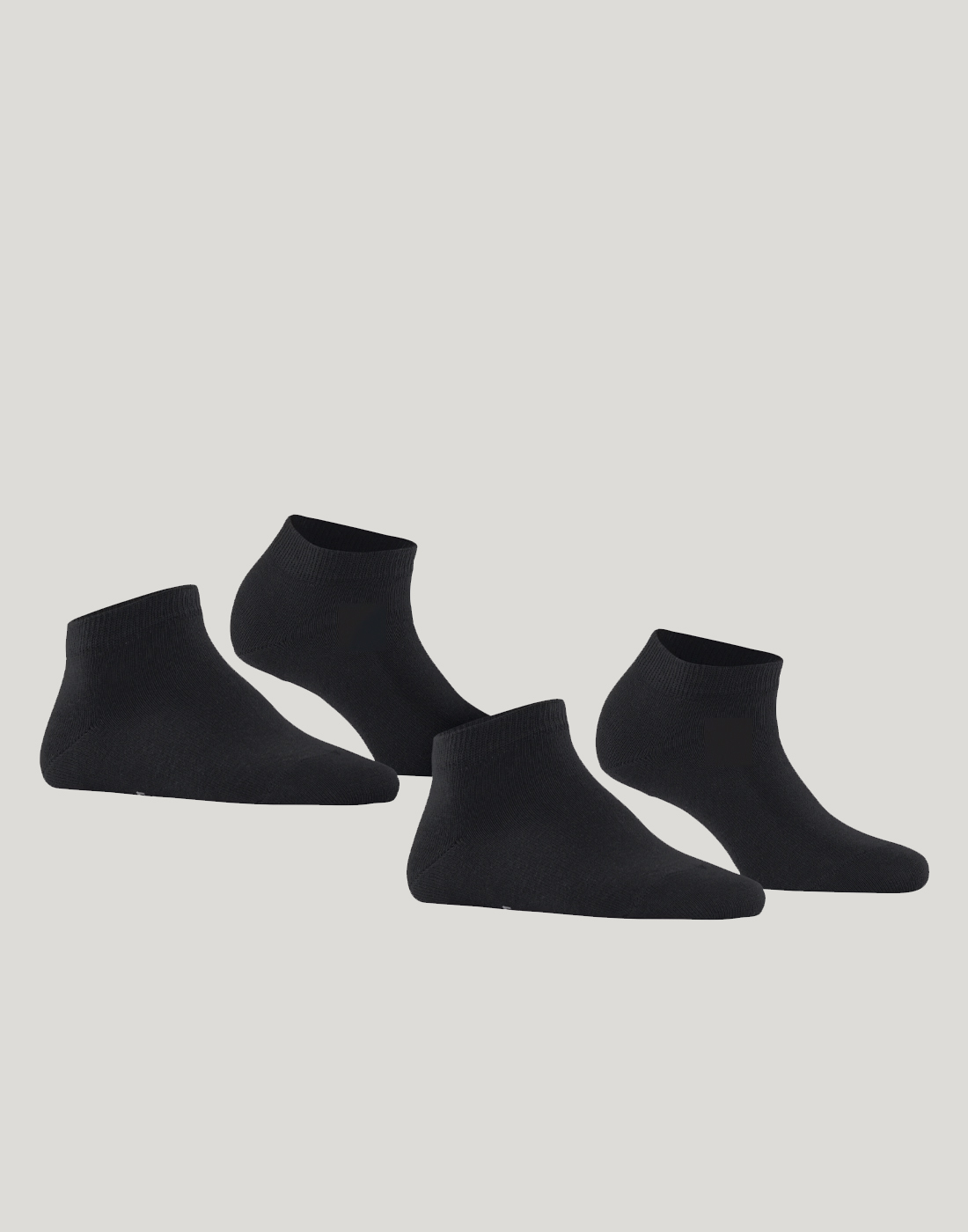 falke happy ankelsokk 2pk svart