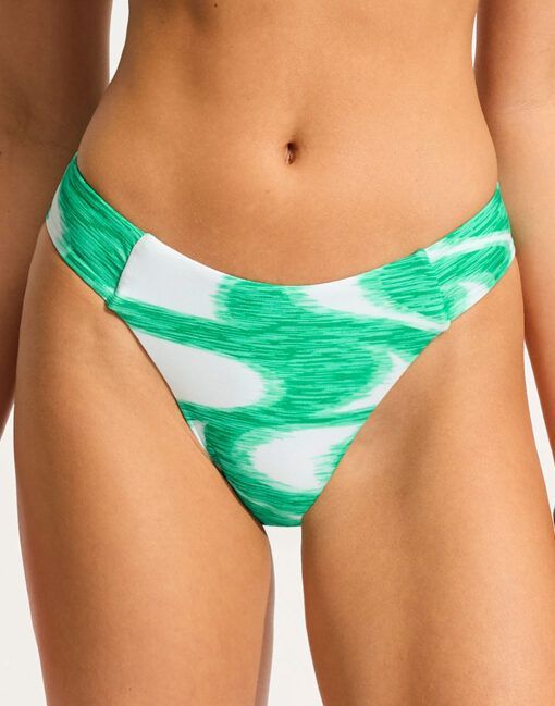 Seafolly, Wave lenght, Jade, Bikini, Strand