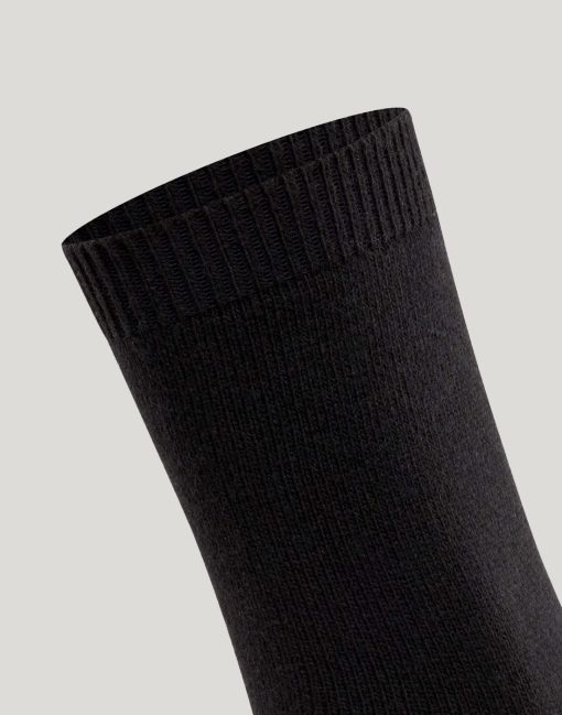 falke cosy wool ullsokk black