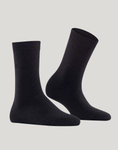 falke cosy wool ullsokk black