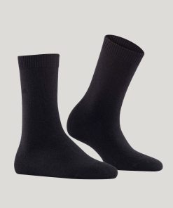 falke cosy wool ullsokk black