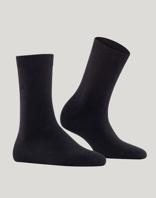 falke cosy wool ullsokk black