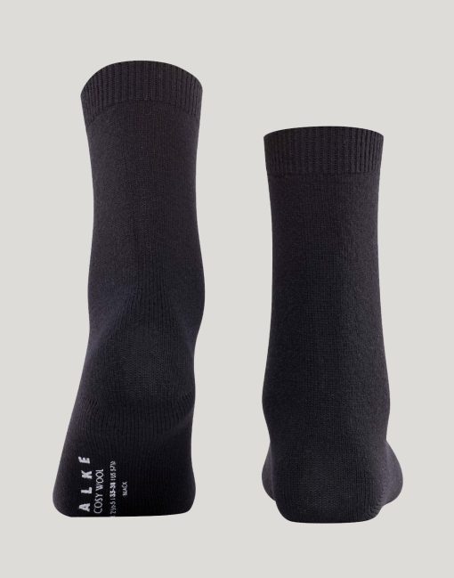 falke cosy wool ullsokk black