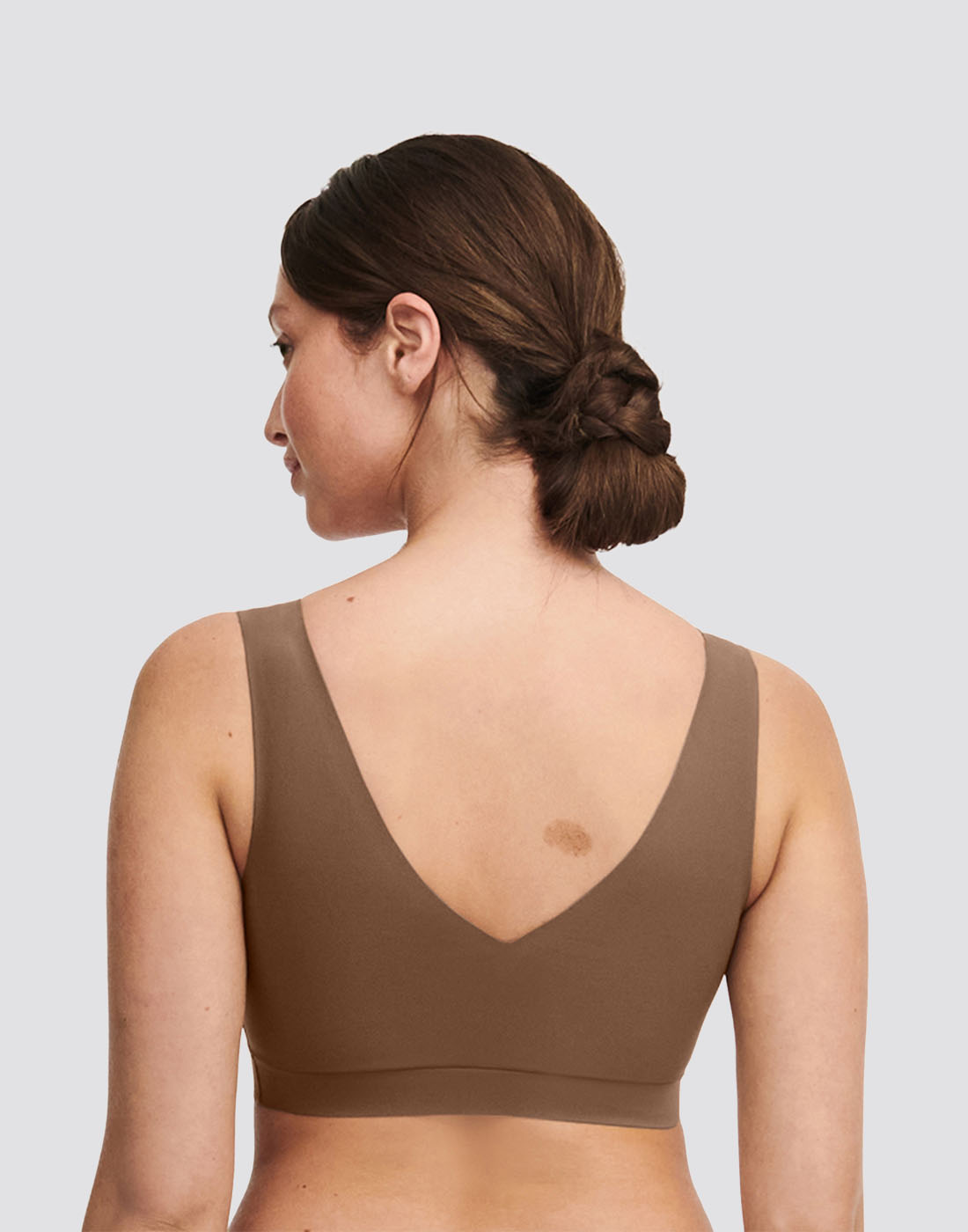 Chantelle soft stretch padded top cocoa