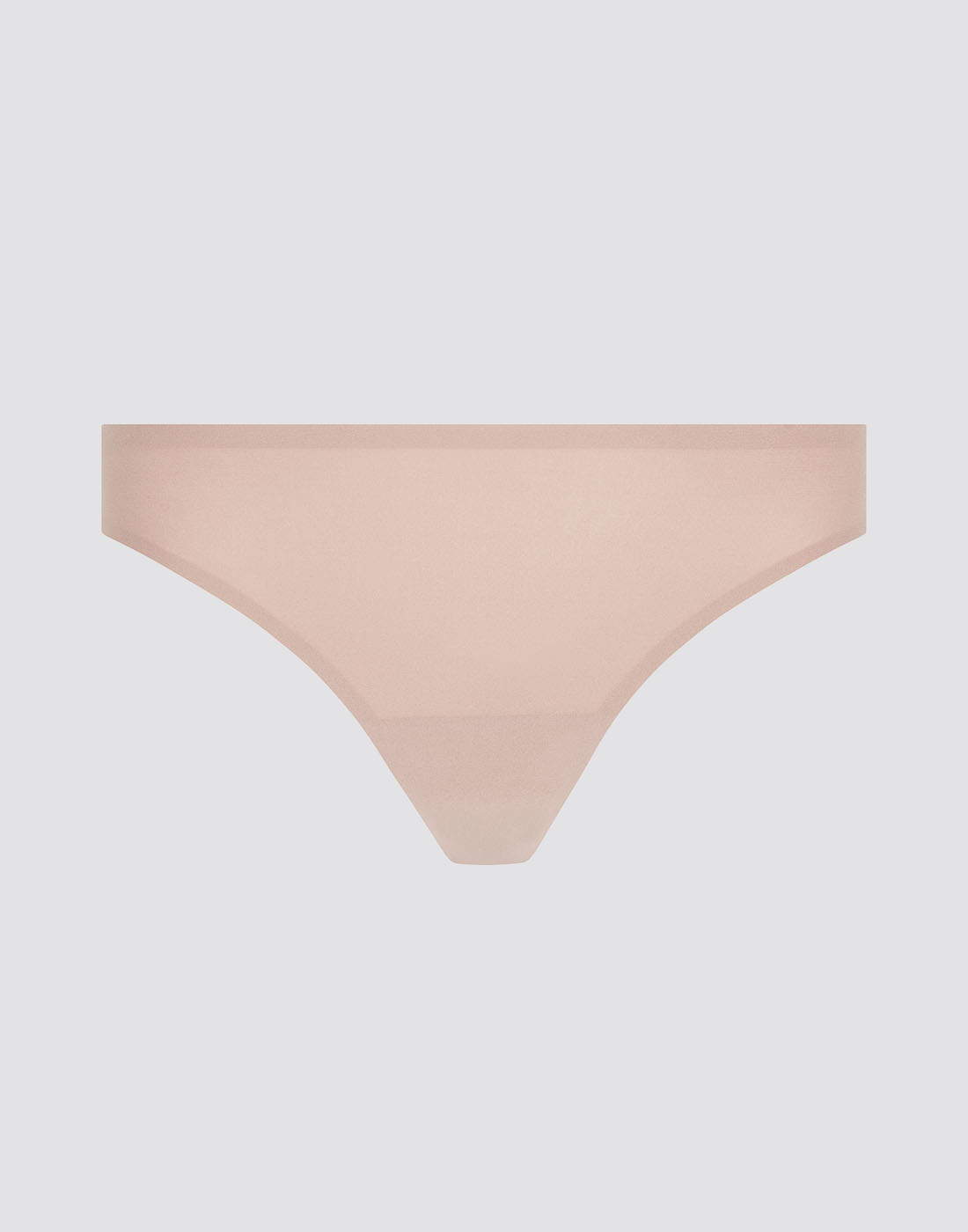 Chantelle soft stretch tanga string med blonde golden beige