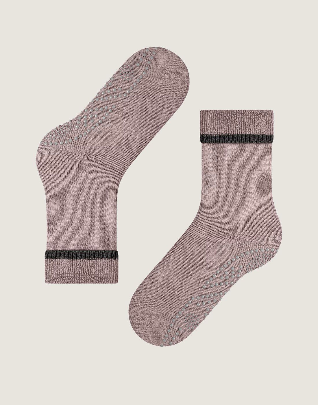 falke cuddle sokk rosewood rosa