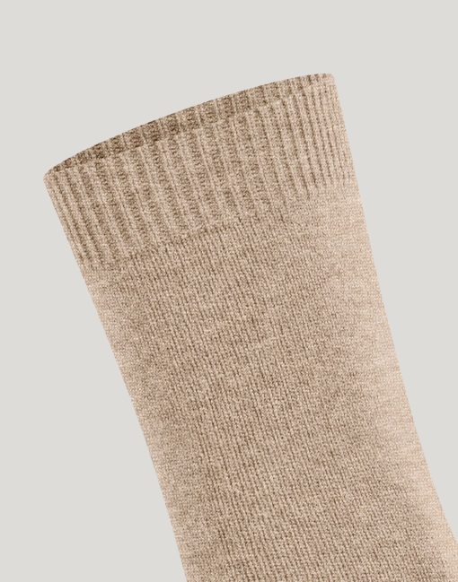 Falke cosy wool ullsokk beige