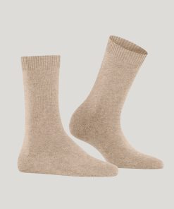 Falke cosy wool ullsokk beige